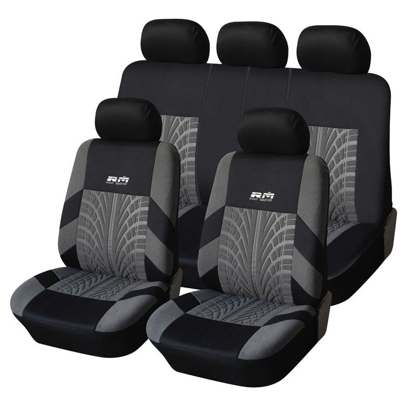 Cubiertas Universales para Asientos de Coche Set de 4 Piezas con Bordado