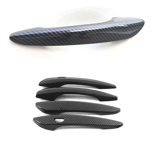 Embellecedor de Manija de Puerta con Patrón de Fibra de Carbono para Mazda CX-60